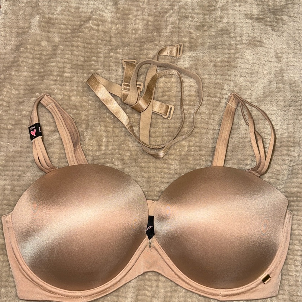 Victoria's Secret Very Sexy Multi Way Beige Bra. 38DD